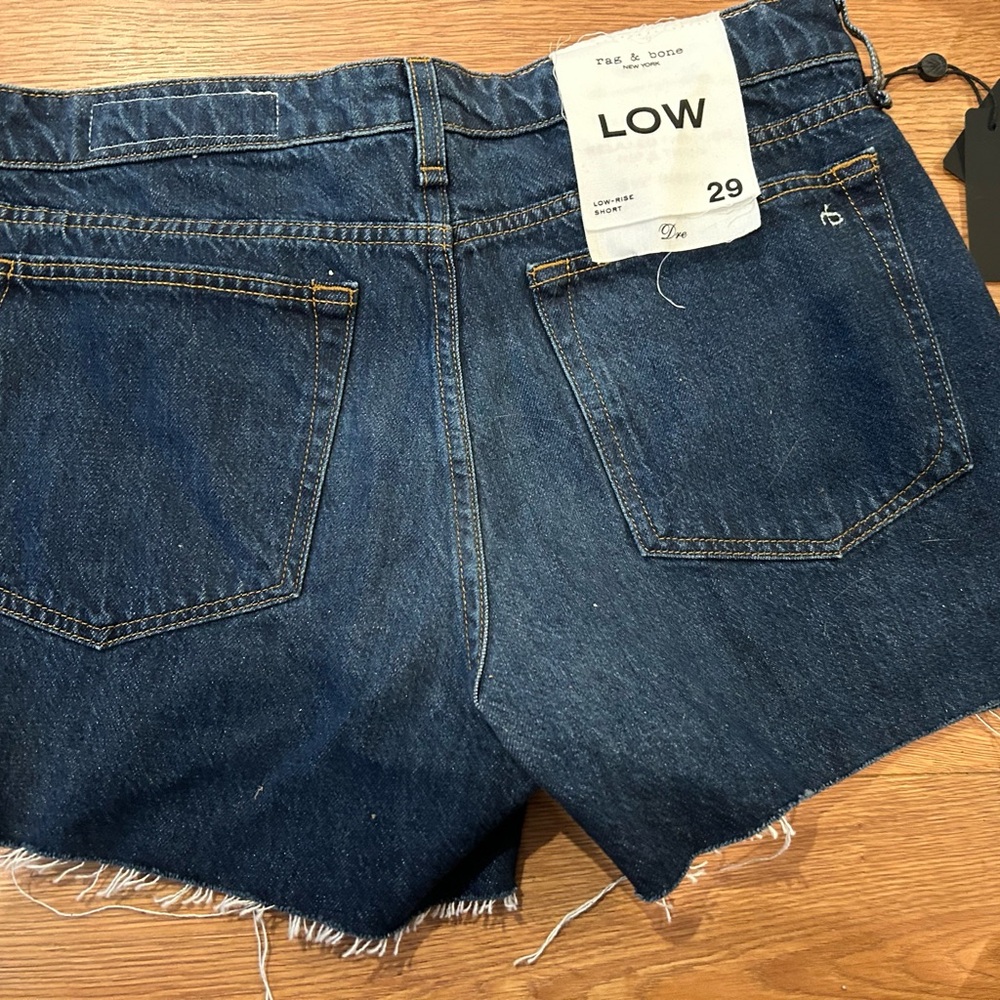 Rag & bone Dre cambria frayed hem shorts size 29 NWT - Picture 3 of 4